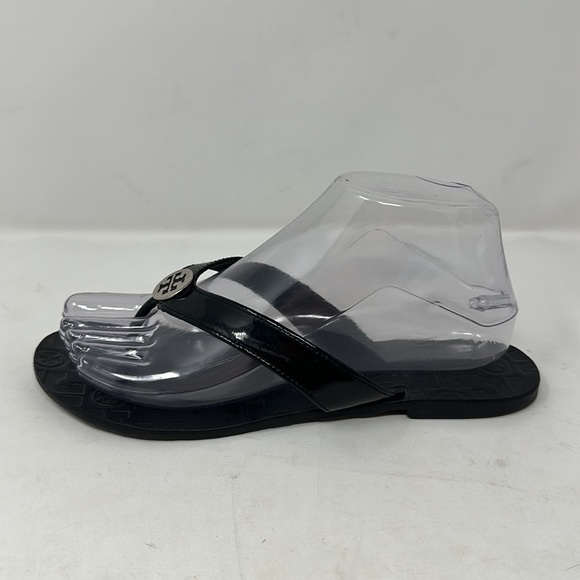 Tory Burch Thora Black Sandals Size 7 - Picture 7 of 9